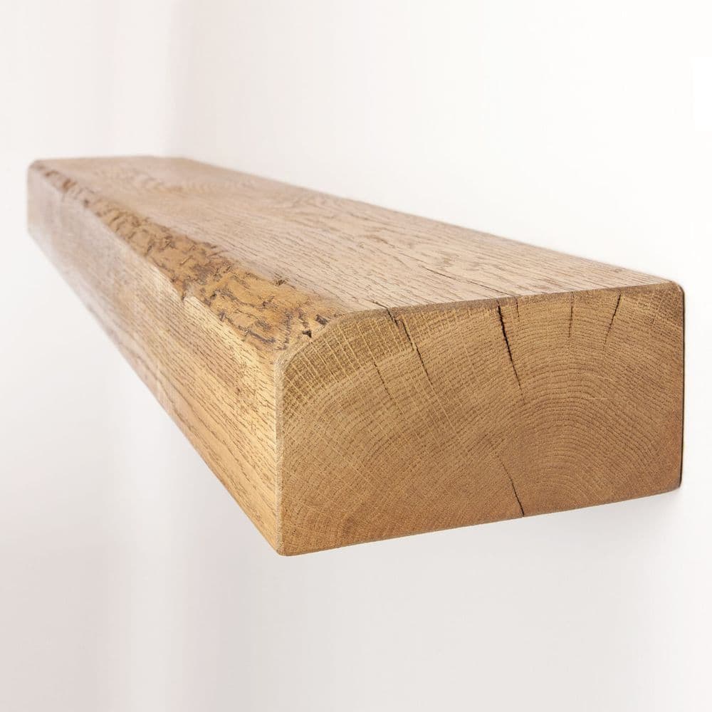 8x4 Oak Floating Shelf (19.5x9.5cm)