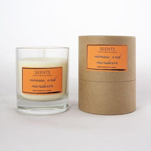 Mimosa & Mandarin - Candle in a Glass