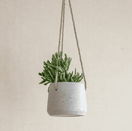 Hanging Plant Pot - Stone