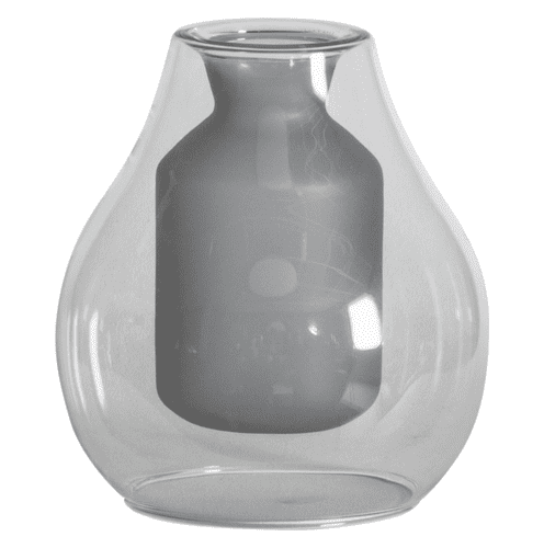 Suspended Round Grey Vase