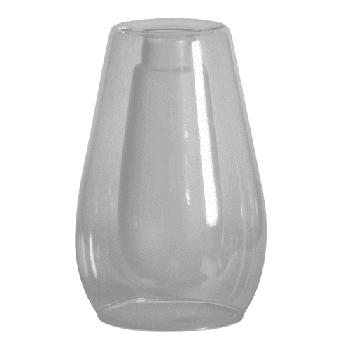 Suspended Tall White Vase