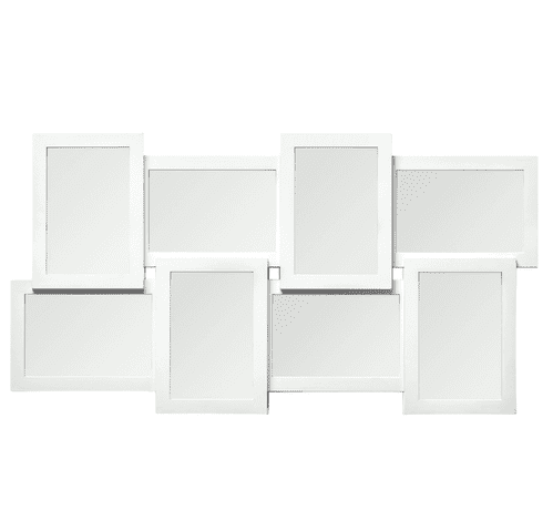 White 8 Photo Frame