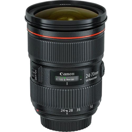 Canon EF 24-70mm f2.8L II USM + Hoya Filter and Cleaning Kit