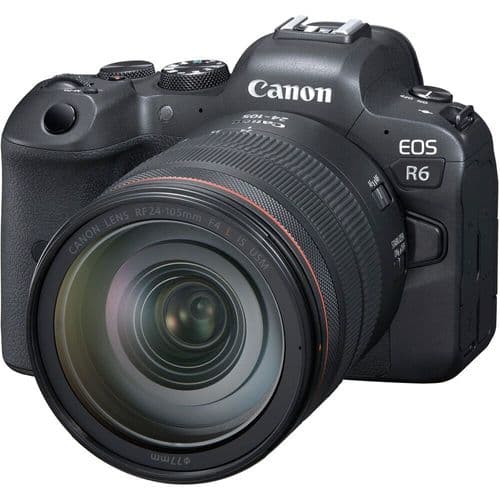 Canon EOS R6 Kit (RF 24-105 f/4L) with adapter