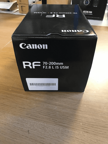 Ex-Loan Canon RF 70-200mm f/2.8L IS USM
