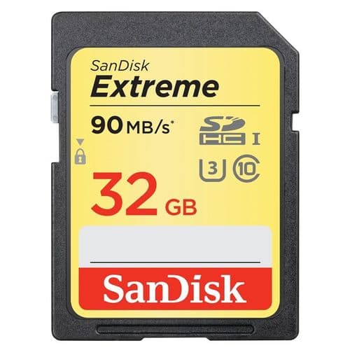 Sandisk 32GB Extreme 150mb/s SDXC