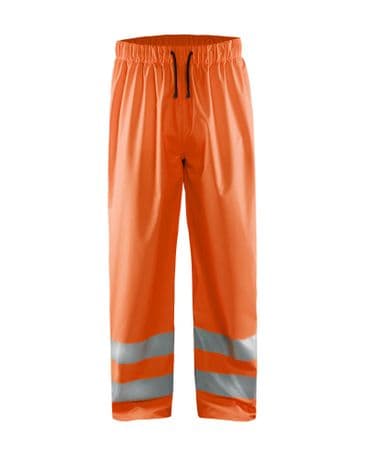 Blaklader 1384 High Vis Rain Trousers (Orange)