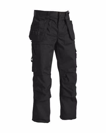 Blaklader 1530 65% Polyester/35% Cotton Twill Trousers (Black)