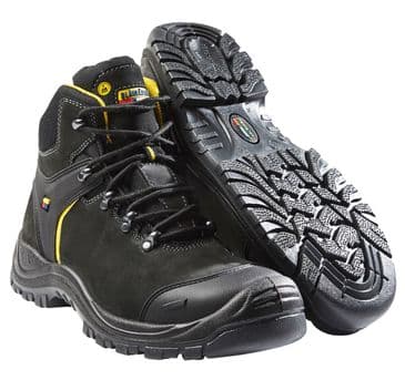 Blaklader 2318 Wide Fit Safety Boot (Black/Dark Grey)