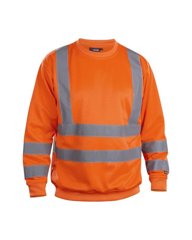 Blaklader Workwear | 3341 Sweatshirt High Vis | High Visibility Clothing