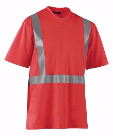 Blaklader 3382 High Visibility T-Shirt (Red)