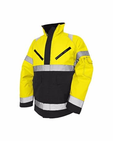 Blaklader 4827 High Vis, Winter Jacket, PU (Yellow/Black)
