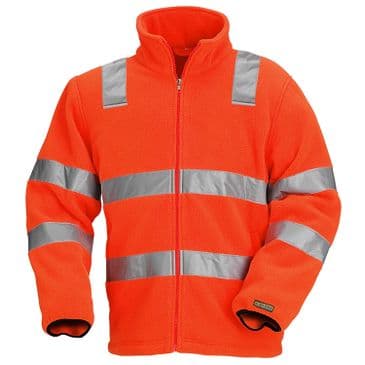 Blaklader 4833 Fleece Jacket High Visibility (Orange)