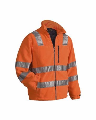 Blaklader 4853 Fleece Jacket High Visibility (Orange)