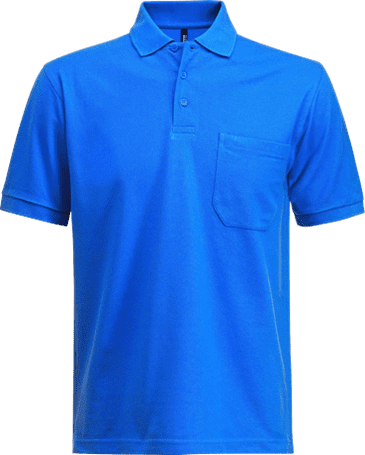 Fristads Acode Heavy Pique Polo Shirt with Pocket 1721 PIQ (Royal Blue)