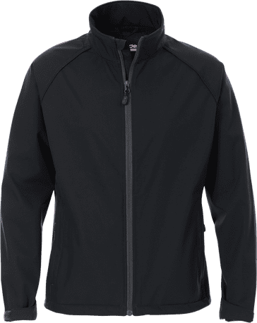 Fristads Acode WindWear Ladies Softshell Jacket 1477 SBT (Black)