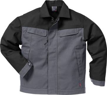 Fristads Icon Cotton Jacket 109322 (Grey/Black)