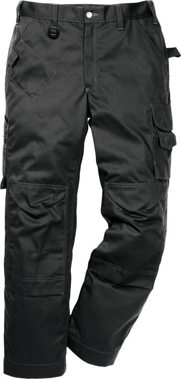 Fristads Icon One Cotton Trousers with Kneepad Pockets 2112 KC / 114119 (Black)