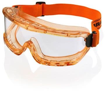 B-Brand Premium Goggles (Clear - Amber Frame)