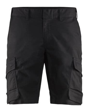 Blaklader 1446 Industry Stretch Shorts (Black)