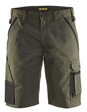 Blaklader 1464 Garden Shorts (Army Green)