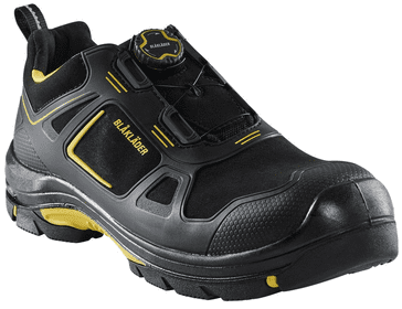 Blaklader 2471 GECKO Safety Shoe (Black/Yellow)