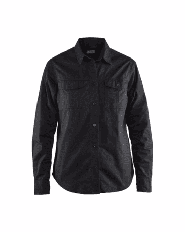 Blaklader 3208 Ladies Twill Shirt (Black)