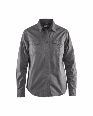 Blaklader 3208 Ladies Twill Shirt (Grey)