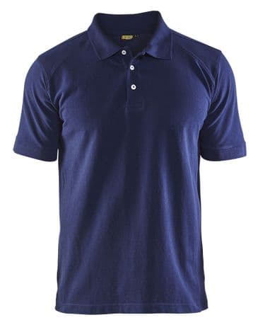 Blaklader 3324 Pique 2 Colour Polo Shirt (Navy Blue)