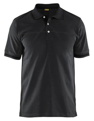 Blaklader 3389 Pique Polo Shirt (Black/Dark Grey)