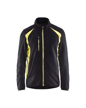 Blaklader 4730 Fleece Jacket (Black/Yellow)