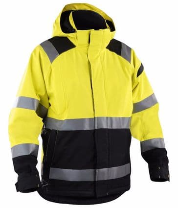 Blaklader 4987 High Vis Shell Jacket (Yellow/Black)