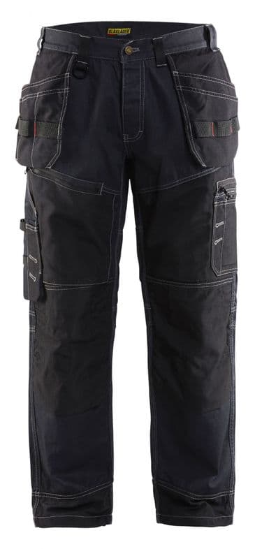Blaklader X1500 1140 X1500 Trousers Denim/Cordura (Navy Blue/Black)