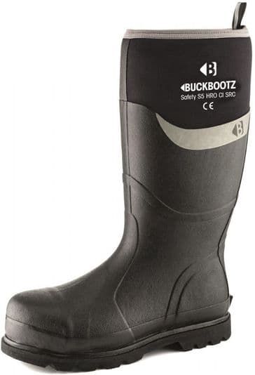 Buckler Boots BBZ6000BK Safety Neoprene Buckbootz (Black)
