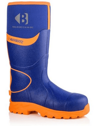Buckler Boots BBZ8000 High Visibility Safety Neoprene Buckbootz (Blue/Orange)