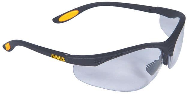 Dewalt Reinforcer Safety Spectacles (Clear) [PACK OF 12]