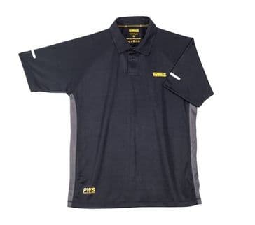 Dewalt Rutland  Moisture Wicking Polo Shirt (Black/Grey)