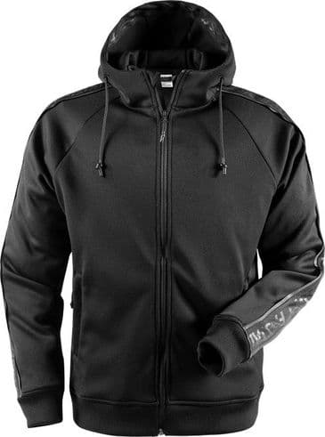 Fristads 7464 SSL Hooded Sweat Jacket ( Black )