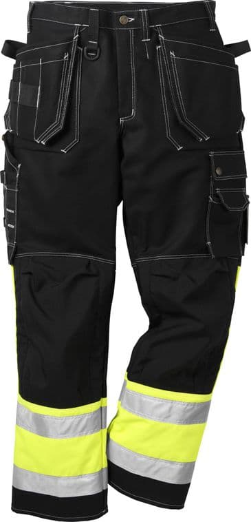 Fristads High Vis Craftsman Trousers CL 1 247 FAS (Black)