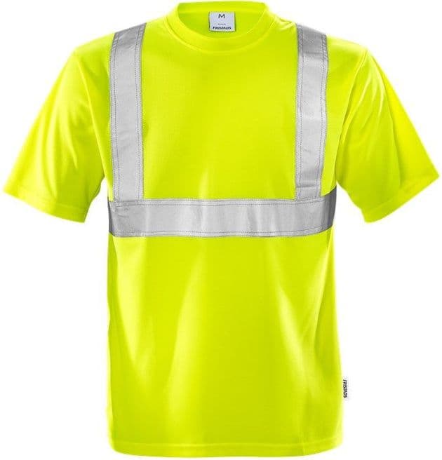 Fristads High Vis T-Shirt CL 2 7411 TP (Hi Vis Yellow)