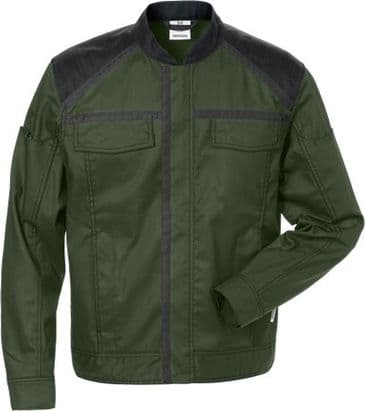 Fristads Jacket 4555 STFP (Army Green/Black)