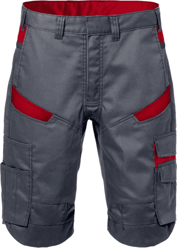 Fristads Shorts  2562 STFP  (Grey/Red)