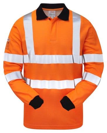 Pulsar PRARC21 Rail Spec FR-AST-ARC GO/RT Polo Shirt (High Vis Orange)