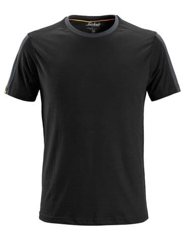 Snickers 2518 AllroundWork T-Shirt (Black / Steel Grey)