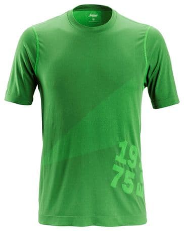 Snickers 2519 FlexiWork 37.5® Short Sleeve T-Shirt (Apple Green)