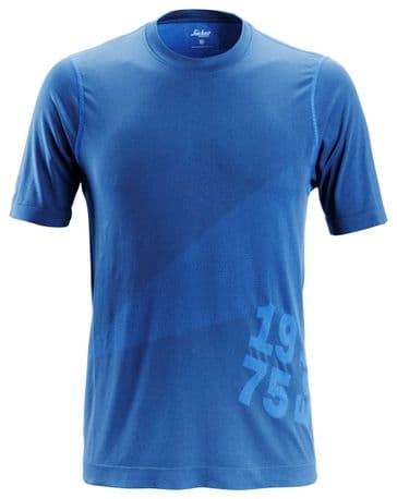 Snickers 2519 FlexiWork 37.5® Short Sleeve T-Shirt (True Blue)