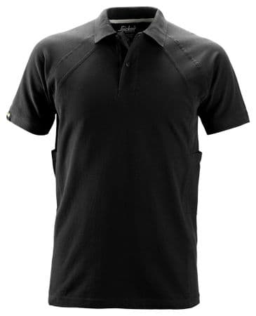 Snickers 2710 Heavy Polo Shirt with MultiPockets (Black)