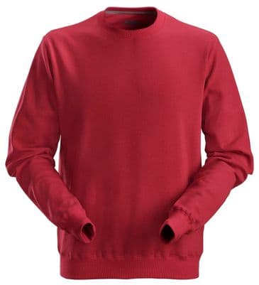 Snickers 2810 Sweatshirt (Chili Red)