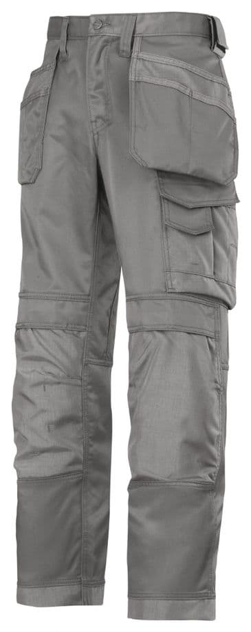 Snickers 3212 DuraTwill Craftsmen Holster Pocket Trousers (Grey)