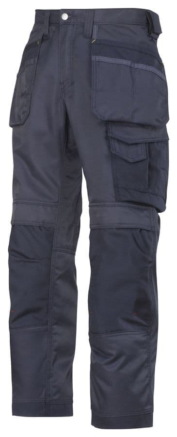 Snickers 3212 DuraTwill Craftsmen Holster Pocket Trousers (Navy)